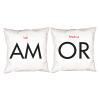 Diseño y decoración: Pack de cojines AMOR personalizados
