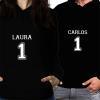 Regalos con nombre: Pack de sudaderas personalizadas