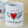 Regalos con nombre: Pack de tazas personalizadas "Estar a tu lado"