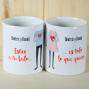 Regalos personalizados: Regalos con nombre: Pack de tazas personalizadas juntos