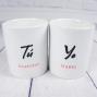 Regalos personalizados: Regalos con nombre: Pack de tazas T&uacute; y Yo personalizadas