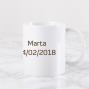 Regalos personalizados: Tazas personalizadas: Taza "me aburro sin ti" personalizada