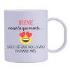Tazas personalizadas: Taza personalizada emoticono enamorado