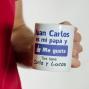 Regalos personalizados: Tazas personalizadas: Taza personalizada "Me gusta mi pap&aacute;"