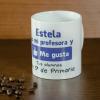 Tazas personalizadas: Taza personalizada "Me gusta mi profesor"