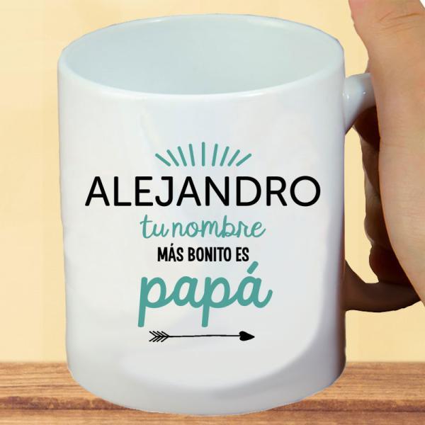 Taza personalizada mensaje positivo