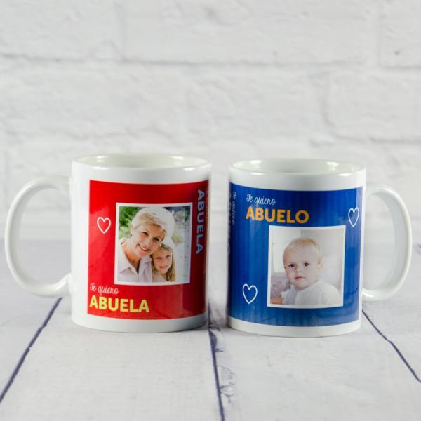 Taza personalizada para abuelos