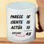 Regalos personalizados: Tazas personalizadas: Taza personalizada para cumplea&ntilde;os