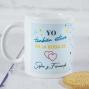 Regalos personalizados: Tazas personalizadas: Taza personalizada para invitados 'Boda de'