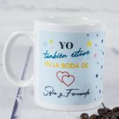 Taza personalizada para invitados 'Boda de'