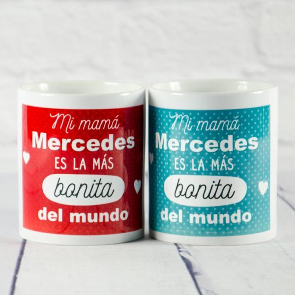 Taza personalizada para la mamá más bonita