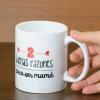 Tazas personalizadas: Taza razones para ser mamá