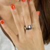 Regalos con nombre: Anillo de plata personalizado Regalos con nombre: Anillo de plata personalizado
