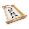 Diseño y decoración: Bandeja de madera personalizada para Mamá Diseño y decoración: Bandeja de madera personalizada para Mamá