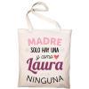 Regalos con nombre: Bolsa tote bag personalizada 'Como mamá ninguna' Regalos con nombre: Bolsa tote bag personalizada 'Como mamá ninguna'