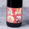 Bebidas personalizadas: Botella de vino AMOR personalizada con fotos Bebidas personalizadas: Botella de vino AMOR personalizada con fotos