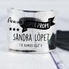 Joyas personalizadas: Brazalete de plata personalizado para Súper Profe Joyas personalizadas: Brazalete de plata personalizado para Súper Profe