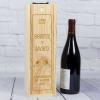 Regalos con nombre: Caja botella de vino para Bodas Regalos con nombre: Caja botella de vino para Bodas