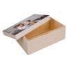 Regalos con nombre: Caja de madera con tapa personalizada con foto Regalos con nombre: Caja de madera con tapa personalizada con foto