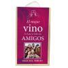 Regalos con fotos: Caja vino personalizada 'Los Amigos' Regalos con fotos: Caja vino personalizada 'Los Amigos'