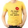 Camisetas personalizadas: Camiseta mi novia me adora personalizada Camisetas personalizadas: Camiseta mi novia me adora personalizada