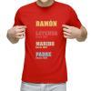 Camisetas personalizadas: Camiseta personalizada Leyenda Camisetas personalizadas: Camiseta personalizada Leyenda