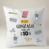 Diseño y decoración: Cojín personalizado profe eres un 10 Diseño y decoración: Cojín personalizado profe eres un 10