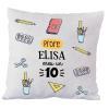 Diseño y decoración: Cojín personalizado profe eres un 10 Diseño y decoración: Cojín personalizado profe eres un 10