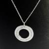 Joyas personalizadas: Colgante ficha de plata grabada para profe Joyas personalizadas: Colgante ficha de plata grabada para profe