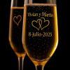 Cristalería personalizada: Copas de cava para parejas Cristalería personalizada: Copas de cava para parejas