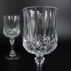 Cristalería personalizada: Copas de vino talladas grabadas con inicial Cristalería personalizada: Copas de vino talladas grabadas con inicial