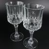 Cristalería personalizada: Copas de vino talladas grabadas con inicial Cristalería personalizada: Copas de vino talladas grabadas con inicial