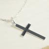 Joyas personalizadas: Cruz de plata personalizada Joyas personalizadas: Cruz de plata personalizada