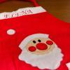 Regalos bordados: Delantal de Papá Nöel bordado Regalos bordados: Delantal de Papá Nöel bordado
