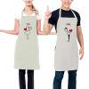Delantales personalizados: Delantales BIO para pareja bordados Delantales personalizados: Delantales BIO para pareja bordados