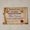 Diseño y decoración: Diploma pergamino a la mejor abuela Diseño y decoración: Diploma pergamino a la mejor abuela