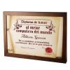 Diseño y decoración: Diploma pergamino al mejor compañero Diseño y decoración: Diploma pergamino al mejor compañero