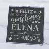 Regalos con nombre: Espejo para cumpleaños personalizado Regalos con nombre: Espejo para cumpleaños personalizado