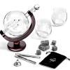 Bebidas personalizadas: Juego de decantador GLOBE DELUXE Bebidas personalizadas: Juego de decantador GLOBE DELUXE
