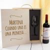 Kits regalo: Kit con Vino Cune Crianza con caja grabada Kits regalo: Kit con Vino Cune Crianza con caja grabada