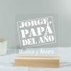 Lámparas personalizadas: Lámpara led grabada 'Papá del año' Lámparas personalizadas: Lámpara led grabada 'Papá del año'