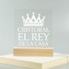 Lámparas personalizadas: Lámpara led personalizada 'El rey de la casa' Lámparas personalizadas: Lámpara led personalizada 'El rey de la casa'