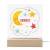 Lámparas personalizadas: Lámpara personalizada infantil con nombre Lámparas personalizadas: Lámpara personalizada infantil con nombre