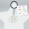Llaveros personalizados: Llavero de plata firmas grabadas Llaveros personalizados: Llavero de plata firmas grabadas