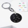 Llaveros personalizados: Llavero de plata firmas grabadas Llaveros personalizados: Llavero de plata firmas grabadas