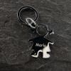 Llaveros personalizados: Llavero niña grabado Llaveros personalizados: Llavero niña grabado