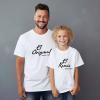 Regalos con nombre: Pack camisetas blancas personalizadas Original y Remix Regalos con nombre: Pack camisetas blancas personalizadas Original y Remix