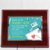 Diseño y decoración: Placa de homenaje personalizada para médicos Diseño y decoración: Placa de homenaje personalizada para médicos
