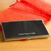 Regalos con nombre: Porta tarjetas de visita grabado Regalos con nombre: Porta tarjetas de visita grabado