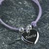 Joyas personalizadas: Pulsera corazón de plata personalizada Joyas personalizadas: Pulsera corazón de plata personalizada